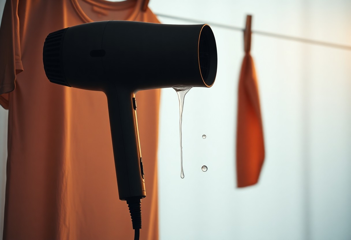 Can You Use Hair Dryer to Dry Clothes? Here's How